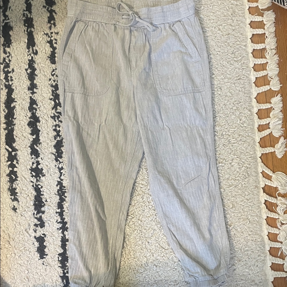 Gap Light Gray Casual Jogger Pants